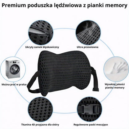 Oryginalna poduszka podtrzymująca odcinek lędźwiowy kręgosłupa Zoomly™